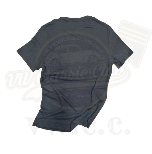 volkswagen licensed black t1 camper van t shirt 42 1003