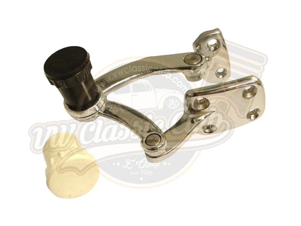 vw beetle pop out quarter window latch handle left 1955 1966 55 5845 s 6975