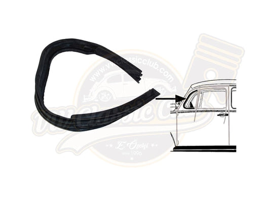 vw beetle quarter light window seal left 1965 1979 55 5685