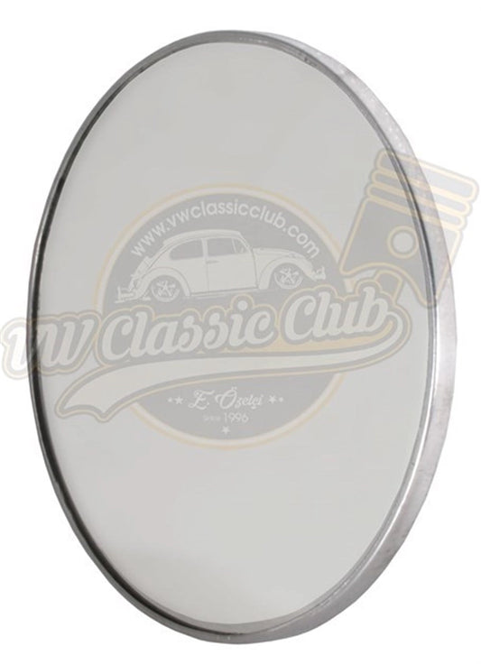 vw t1 oval side mirror polished stainless fits left or right 1953 1967 25 2625
