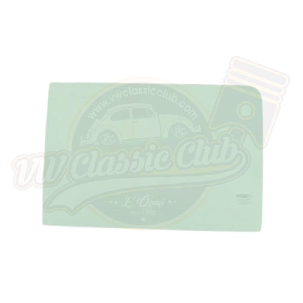 vw t2 green tint door glass left 1968 1979 25 3125