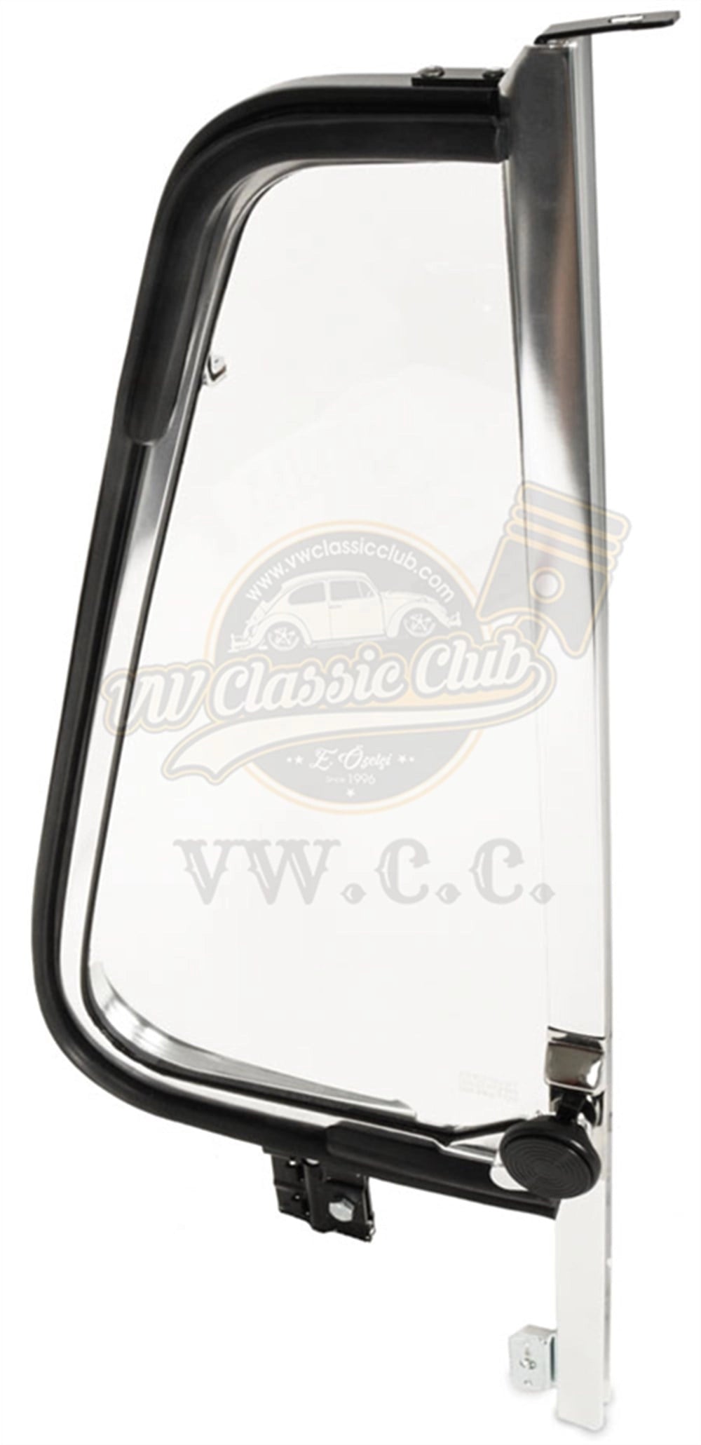 vw t2 left quarter window assembly 1968 1979 55 5659