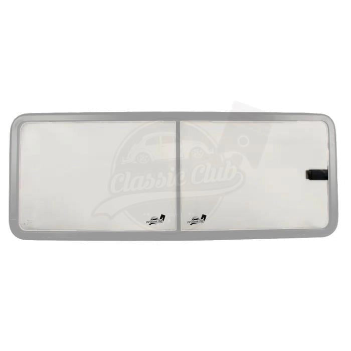 vw t2 right side sliding window grey 1968 1979 25 2552