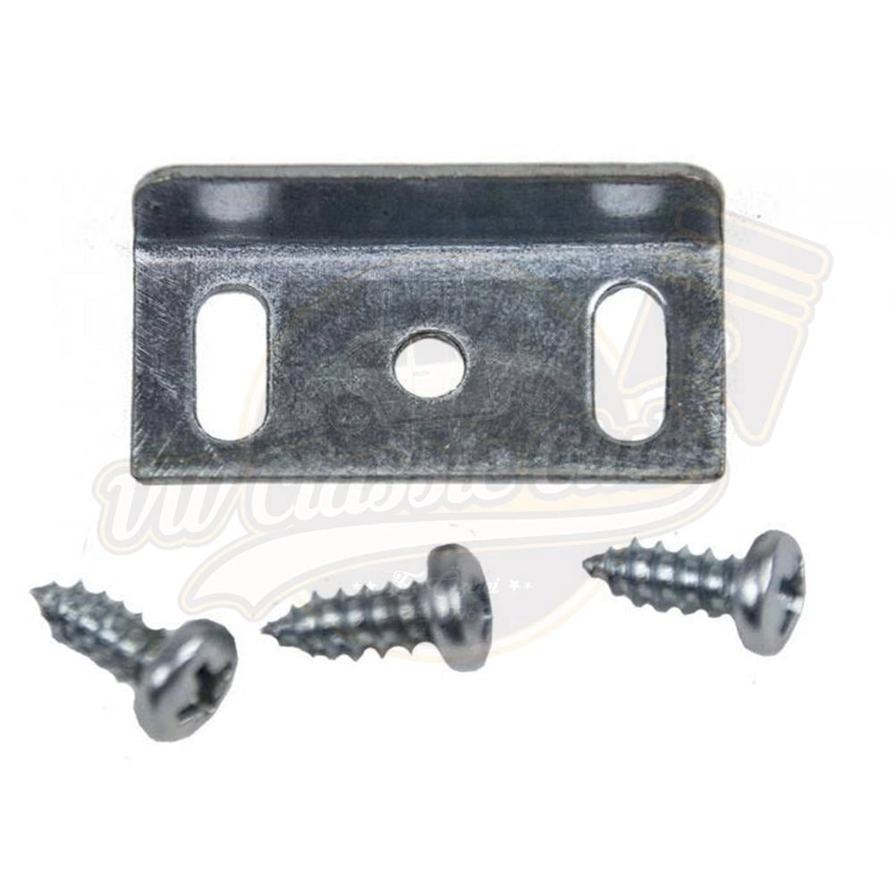 westfalia furniture cabinet door latch strike plate for vw t2 1968 1979 23186744