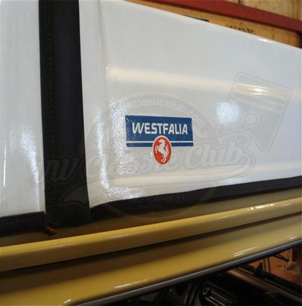 westfalia side decal blue red for vw t2 bus 1968 1979 2 2071