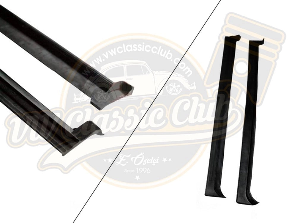 window scraper seal set for vw beetle 1200 1300 1302 1303 1965 1979 25 3048