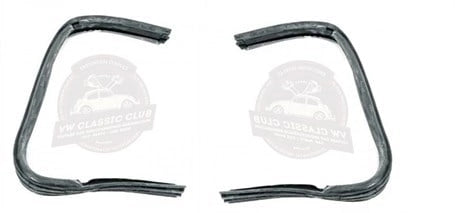 wolfsburg west quarter window seal set for vw beetle 1965 1979 25 2671 q 3003