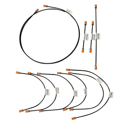 10 piece brake pipe line kit for vw t2 bus 1971 1979 35 3505