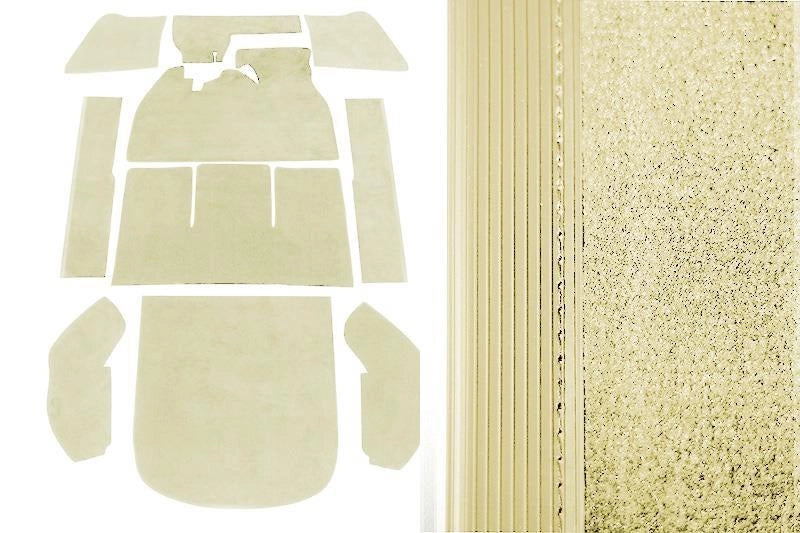 10 piece cream floor carpet set for vw super beetle 1303 1973 1979 4 4099