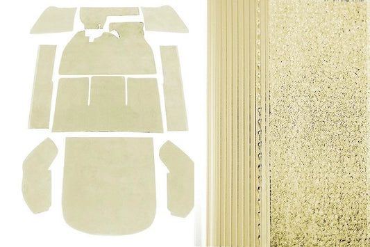 10 piece cream floor carpet set for vw super beetle 1303 1973 1979 4 4099