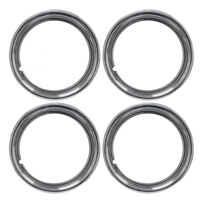 14 inch chrome wheel trim rings set for vw t1 t2 t3 transporter 7 7051