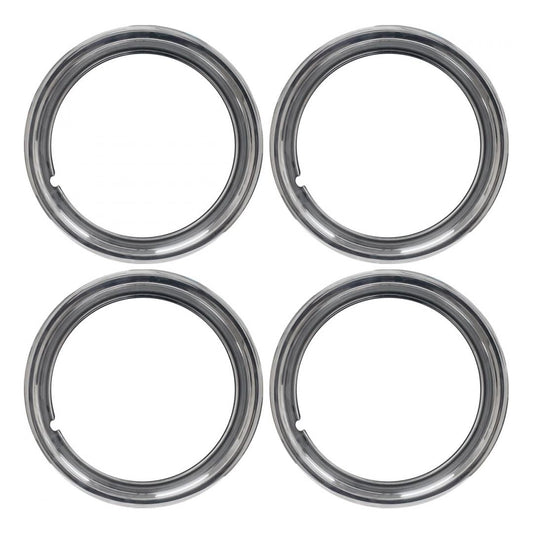 14 inch chrome wheel trim rings set for vw t1 t2 t3 transporter 7 7051