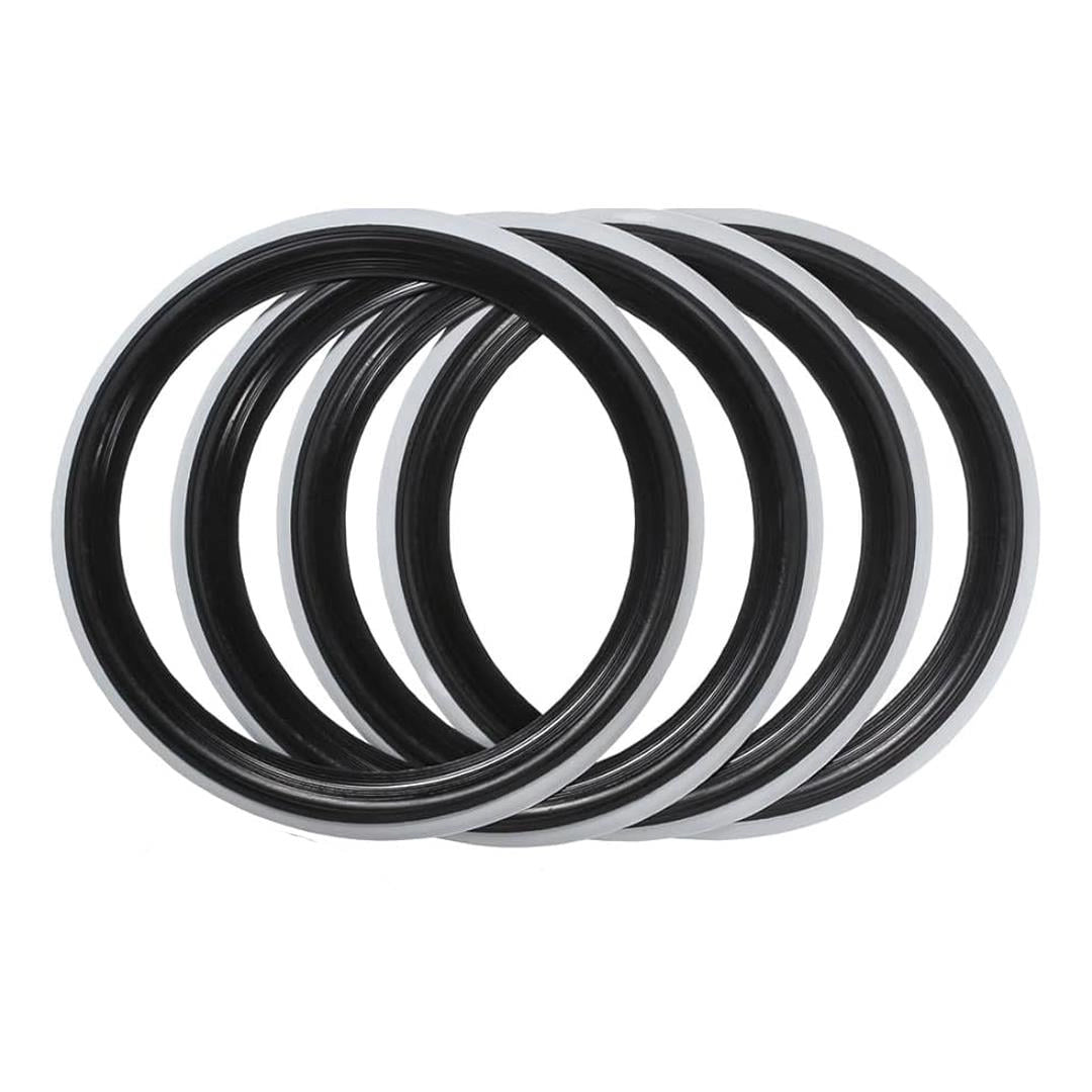 15 inch black and white wall tire inserts for classic vw beetle karmann ghia 7 7