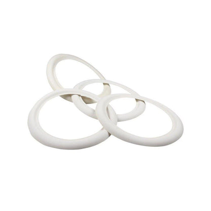 15 inch white wall tire inserts set for classic vw beetle and karmann ghia 7 701