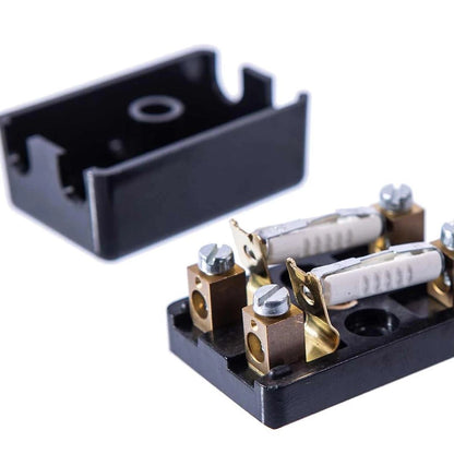 2 fuse block unit for vw beetle 1100 and karmann ghia 1954 1959 3 3388 s 7440