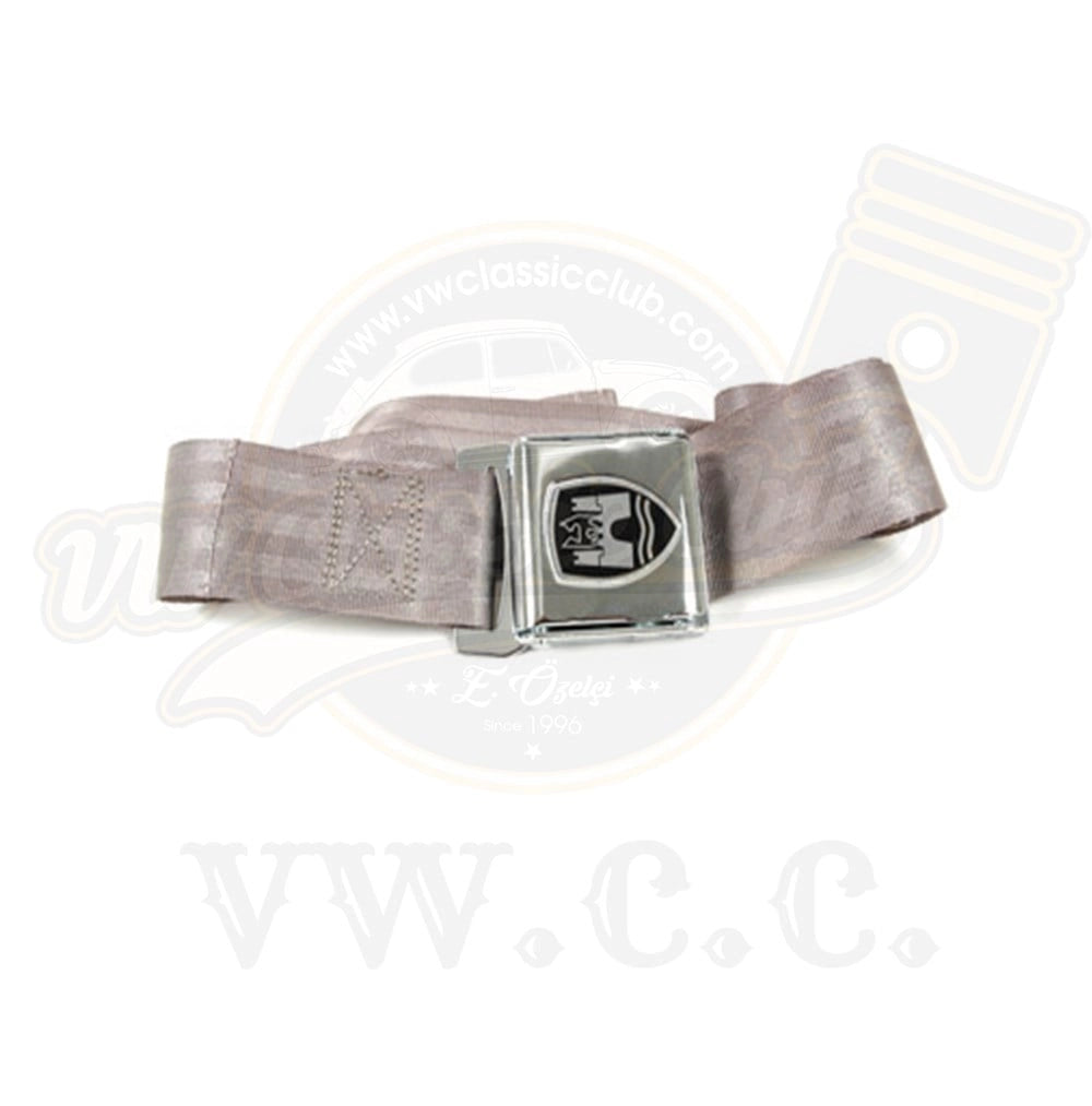 2 point lap seat belt gray for vw beetle 4 4801 f a