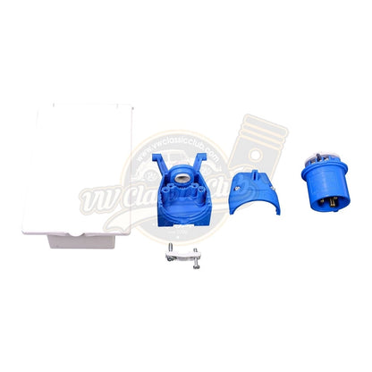 230v 16a external electric hook up socket white for vw t1 t2 t3 3 3717