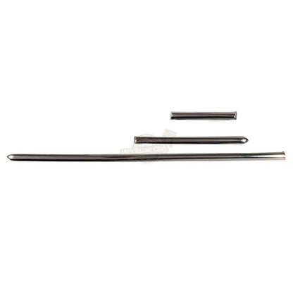 3 piece chrome front trim set for vw beetle 1100 1200 1955 1967 4 4006