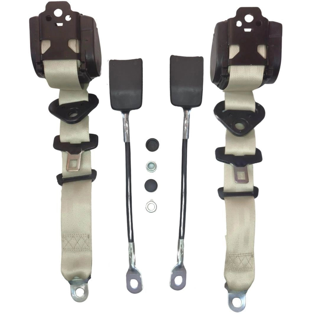 3 point automatic safety seat belt cream for vw beetle 1300 1302 1303 4 4890