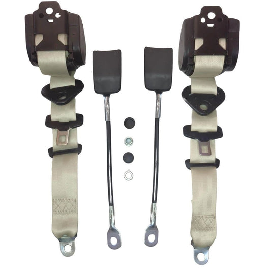 3 point automatic safety seat belt cream for vw beetle 1300 1302 1303 4 4890