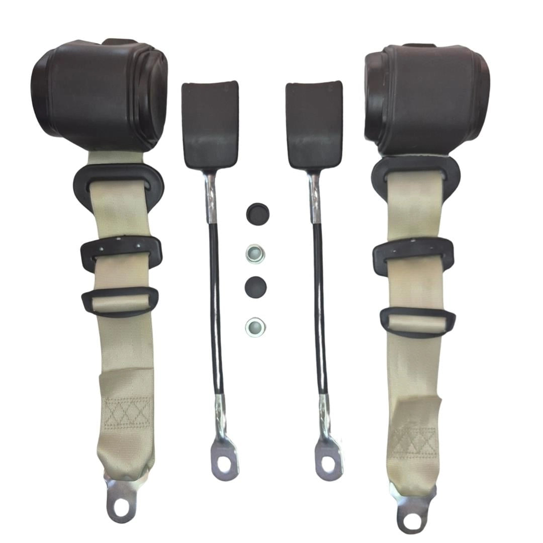 3 point automatic safety seat belt cream for vw beetle 1300 1302 1303 4 4890