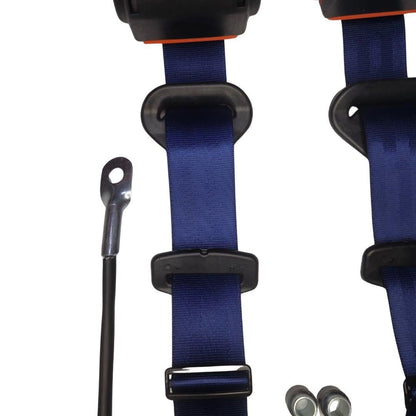 3 point automatic seat belt blue for classic vw t1 t2 beetle karmann ghia 4 4539