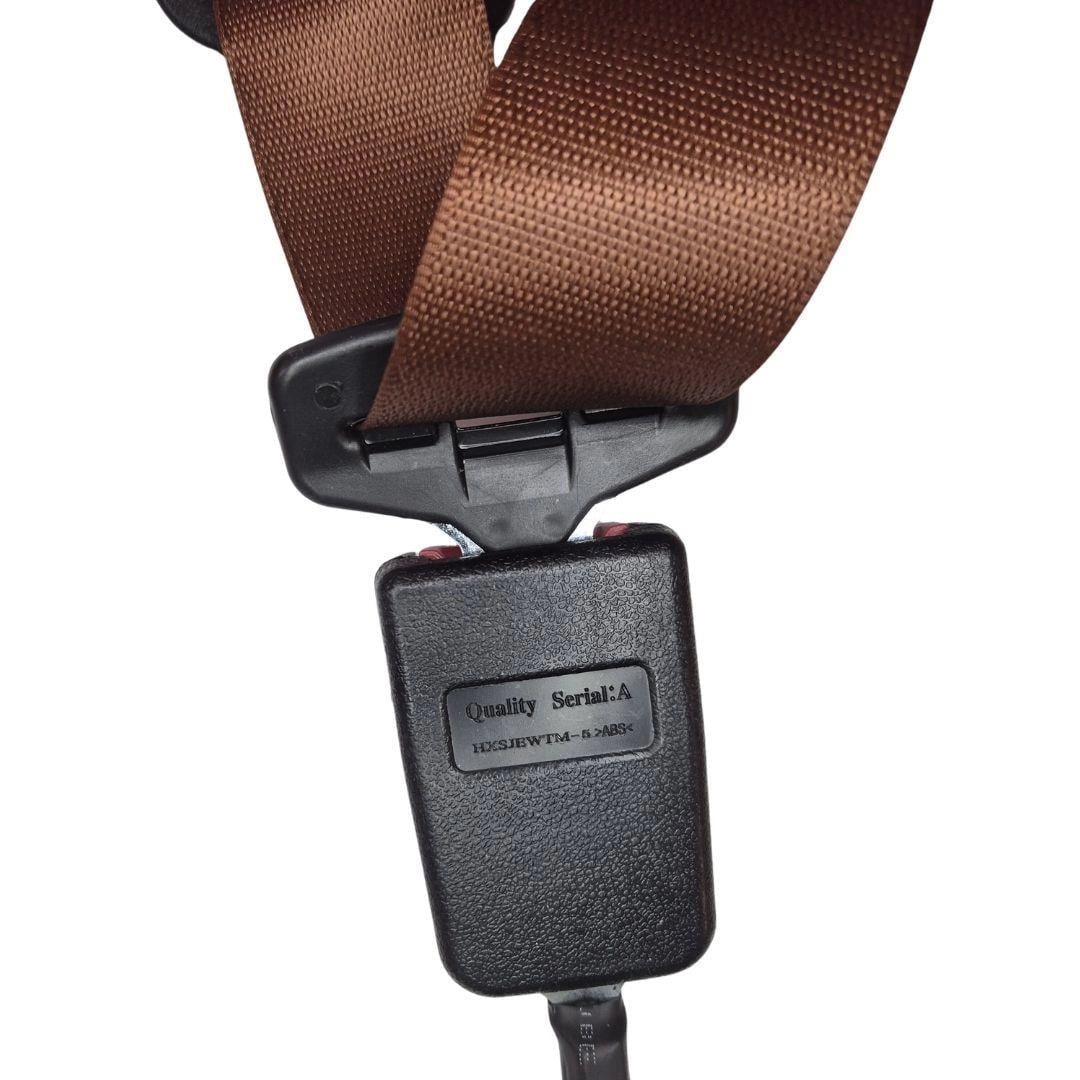 3 point automatic seat belt brown for classic vw beetle t1 t2 karmann ghia 4 443