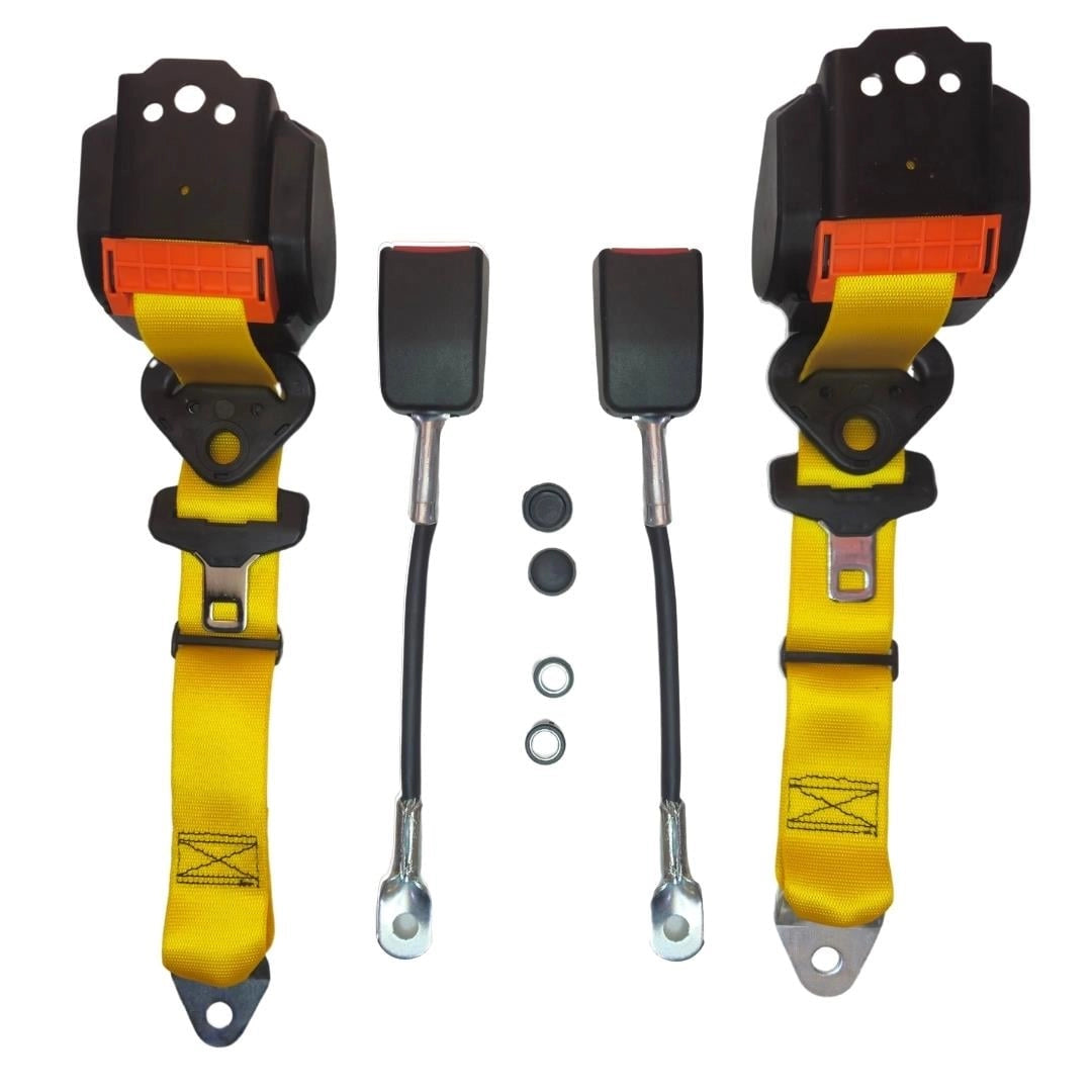 3 point automatic seat belt yellow vw beetle 1300 1302 1303 4 4034