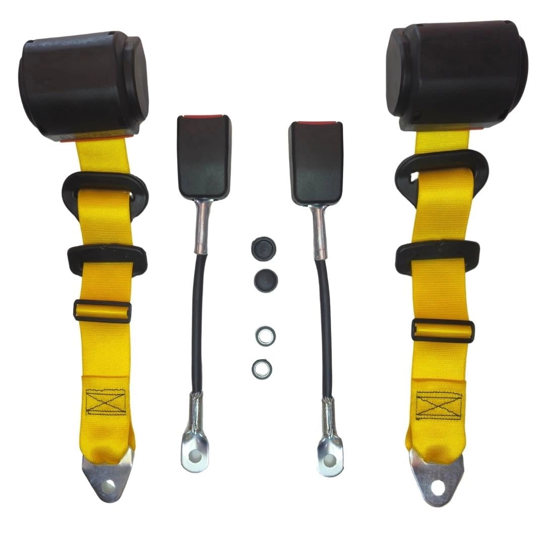 3 point automatic seat belt yellow vw beetle 1300 1302 1303 4 4034