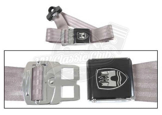 3 point seat belt grey for vw beetle t1 t2 karmann 1955 1979 4 4069 f d