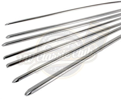 7 piece aluminum exterior body molding set for vw super beetle 1303 1973 1979 25