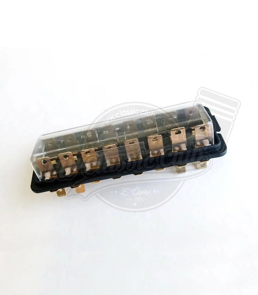 8 circuit fuse box with cover for vw beetle 1200 1961 1966 3 3103 s 6873