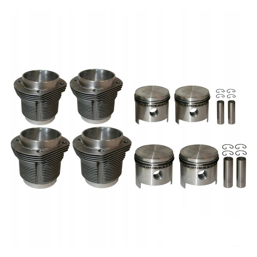 85 5mm piston cylinder kit 1600cc for vw beetle and karmann ghia 6 6069