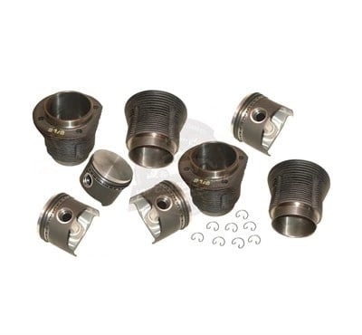 85 5mm piston cylinder kit 1600cc for vw beetle and karmann ghia 6 6069