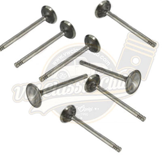 air cooled vw engine valve set 1200 1300 intake and exhaust 1961 1979 6 6272