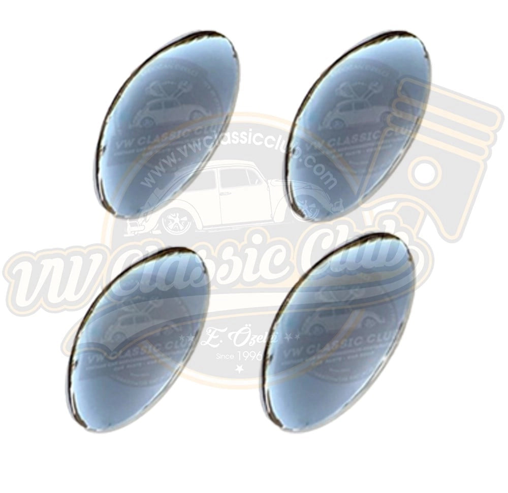 baby moon hubcaps smooth for vw beetle 1200 and t2 1955 1971 7 7016