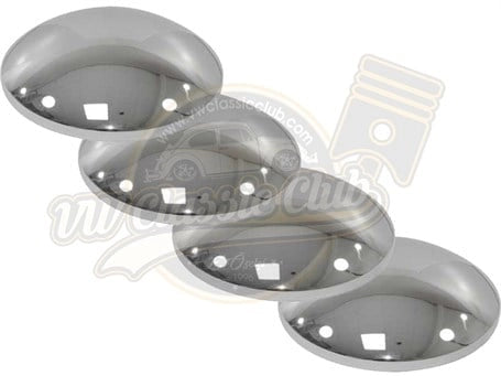 baby moon wheel hubcaps set for vw beetle t2 t3 4 piece 7 7006