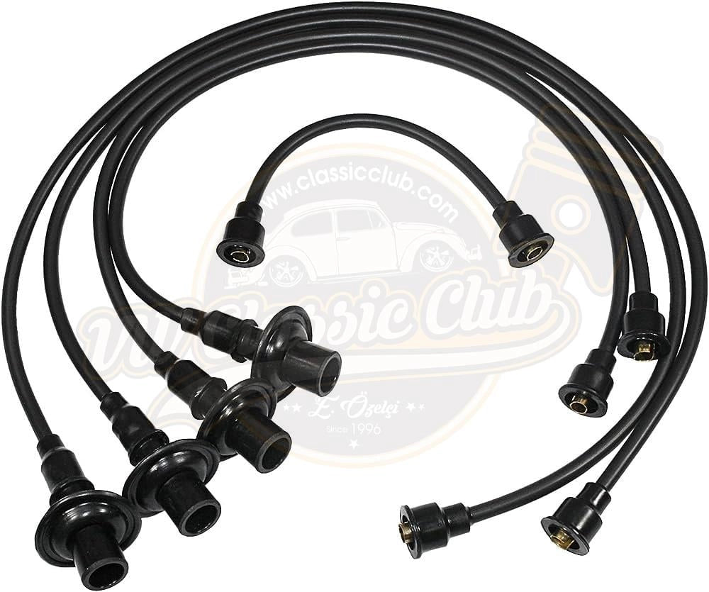 bakelite spark plug wire set for vw beetle t1 t2 karmann variant 6 6361