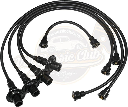 bakelite spark plug wire set for vw beetle t1 t2 karmann variant 6 6361