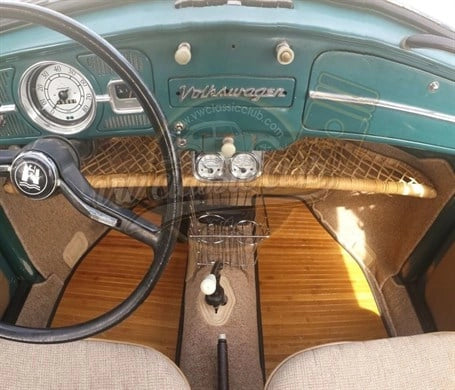bamboo under dash parcel tray for vw beetle 1100 1200 1300 4 4412