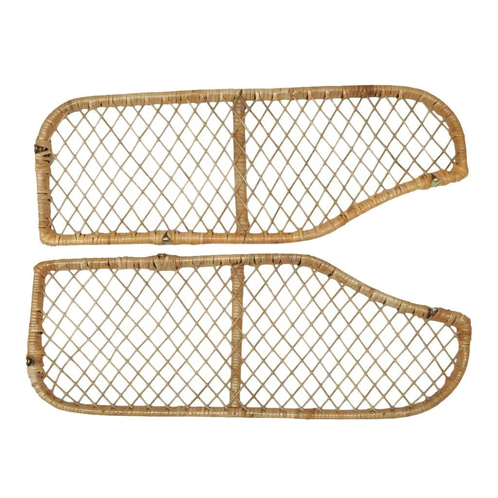 bamboo under dash parcel tray set for vw t1 t2 t3 1968 1979 4 4344