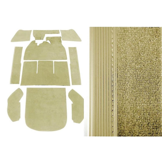 beige 10 piece carpet set for vw beetle 1303 1973 1979 001712