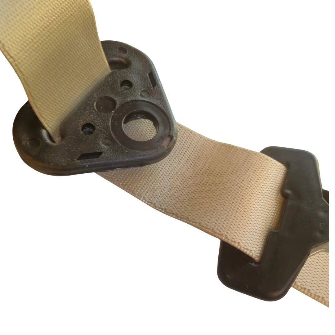 beige 3 point retractable seat belt kit for classic vw t1 t2 beetle 4 4404
