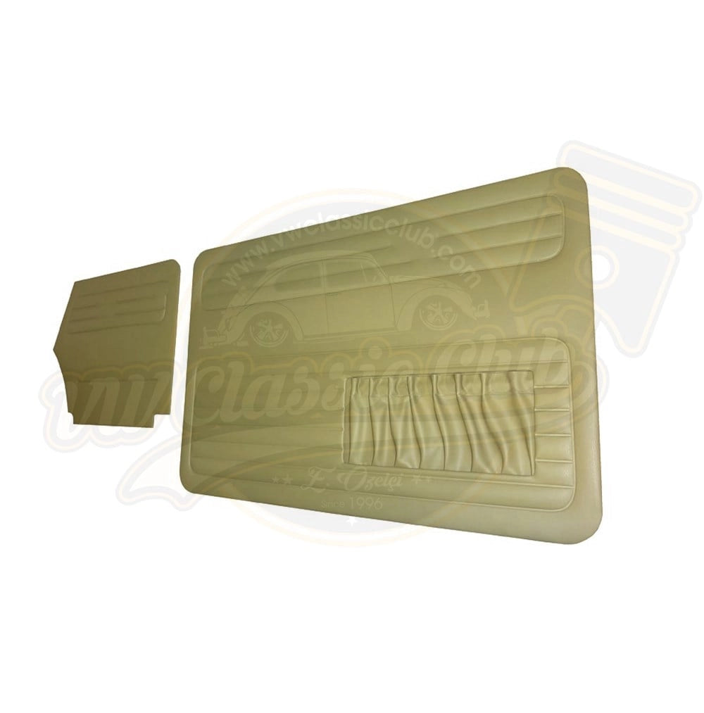 beige cabrio door panel set for vw beetle 1300 1302 1303 1967 1979 4 4731