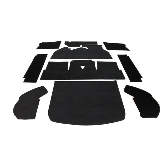 black 10 piece carpet set for vw beetle and super beetle 1303 4 4555