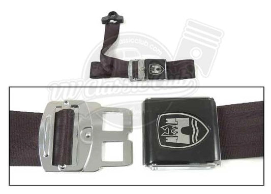 black 3 point safety seat belt for vw t1 t2 karmann beetle 1955 1979 4 4469 f d