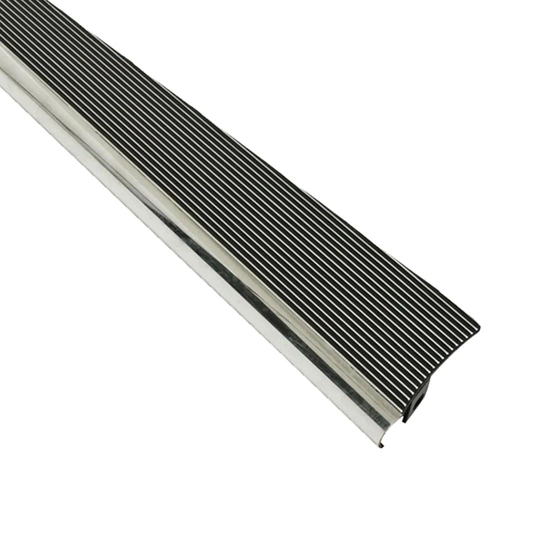 black chrome running board set for vw beetle 1100 1303 1955 1979 25 2785