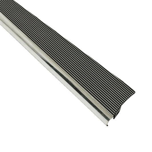 black chrome running board set for vw beetle 1100 1303 1955 1979 25 2785