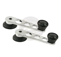 black chrome window crank handle for vw beetle t2 karmann ghia variant 4 4120 s