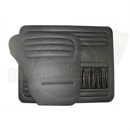 black door panel set for vw beetle 1300 1965 1966 4 4713